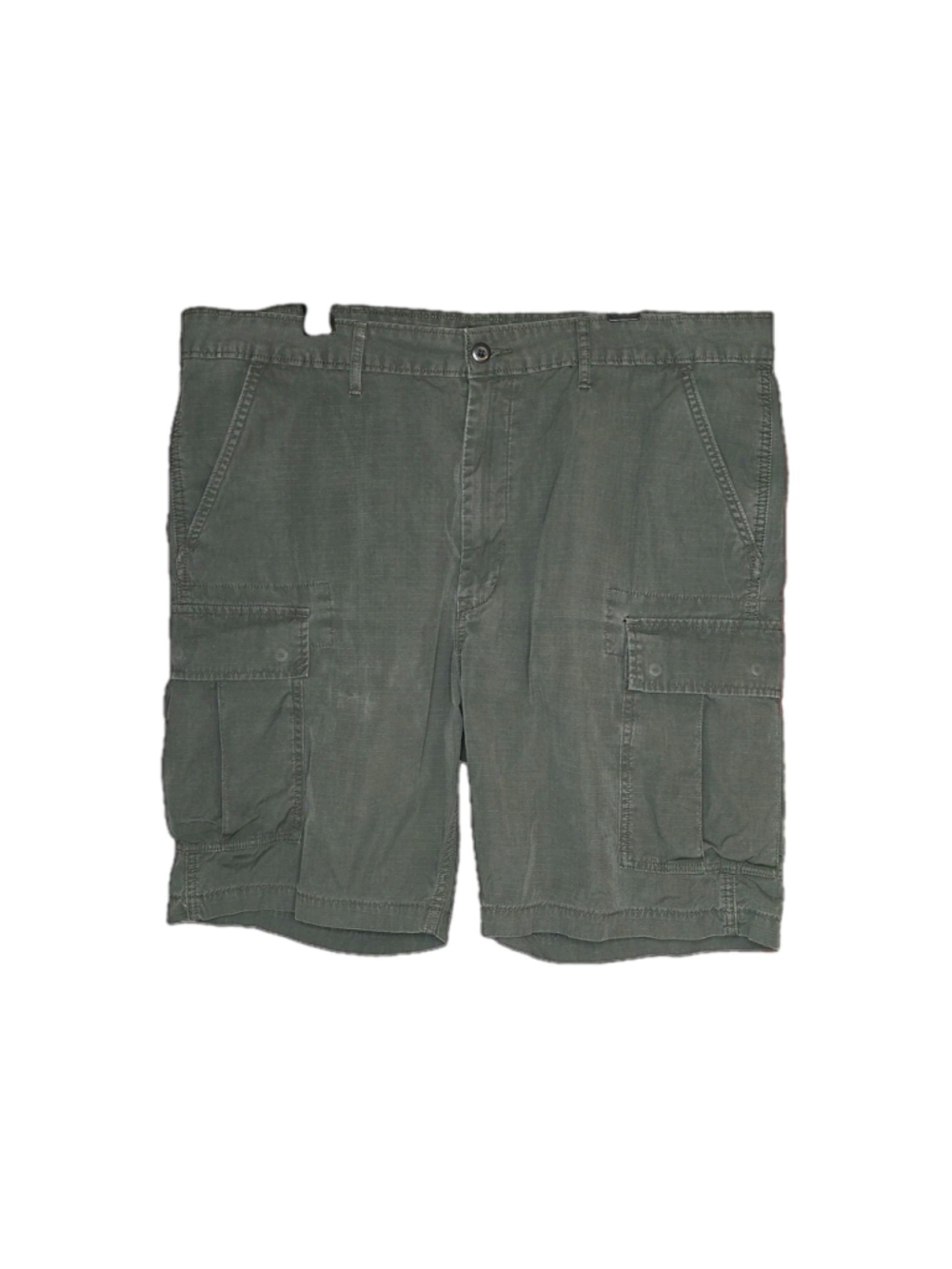 Levi's Men Carrier Cargo Shorts Sz 40 OliveGreen Ripstop Cotton Utility Gorpcore